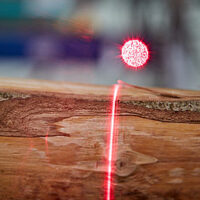 Laser sur grume